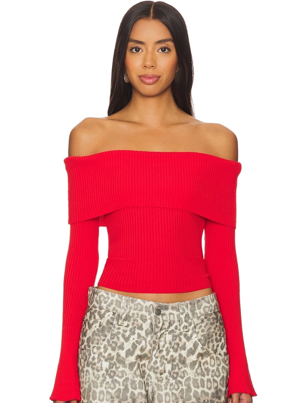 More to Come Revolve Red Sweater